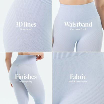 3D Legging | Light Purple