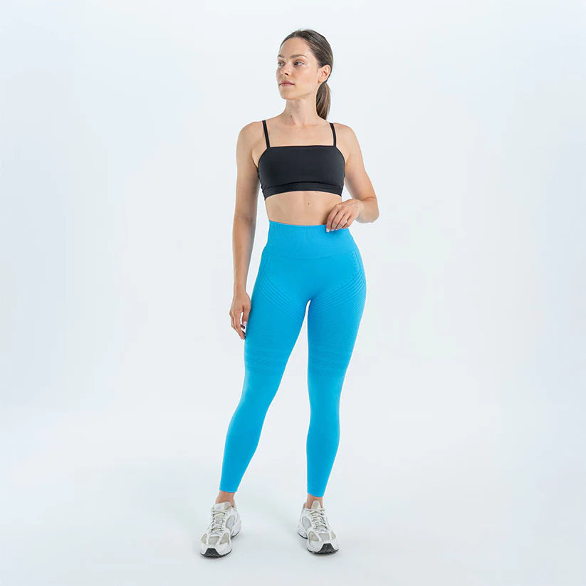 3D Legging | Teal Blue