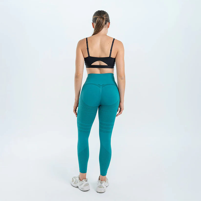 3D Legging | Teal Green